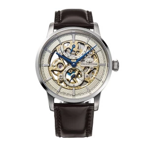Reloj Orient Star re-az0004s skeleton champagne