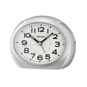 Reloj Seiko despertador qhe193s plateado