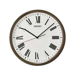 Reloj Seiko pared qha009b numeros romanos redondo