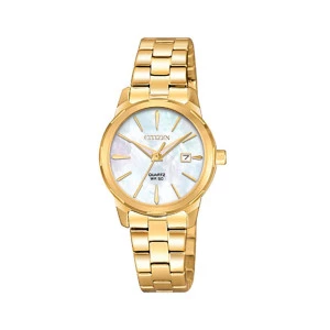 Reloj Citizen EU6072-56D dorado cuarzo mujer