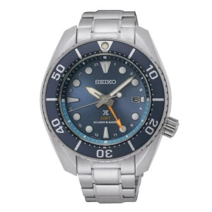 Reloj Seiko SFK001J1 Sumo GMT solar esfera azul