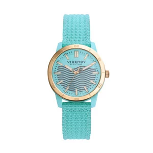 Reloj Viceroy 41114-67 ecosolar verde bicolor mujer