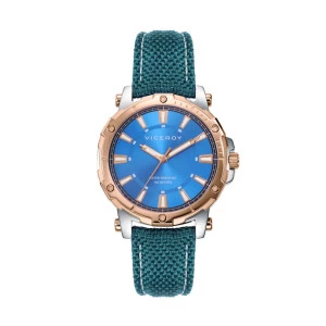 Reloj Viceroy 401178-37 nylon esfera azul mujer