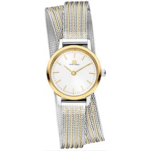 Reloj Danish Design Q1268IV85 milanesa bicolor larga mujer 22 mm
