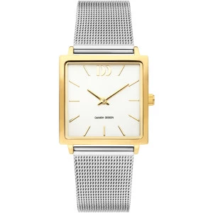 Reloj Danish Design IV65Q1248 cuadrado bicolor mujer