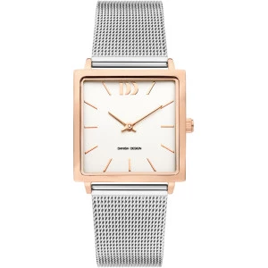 Reloj Danish Design IV67Q1248 cuadrado bicolor mujer