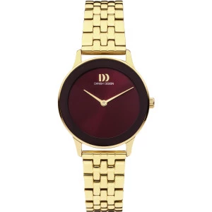 Reloj Danish Design IV97Q1288 dorado granate mujer 29 mm