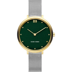 Reloj Danish Design IV76Q1218 bicolor verde mujer 33 mm
