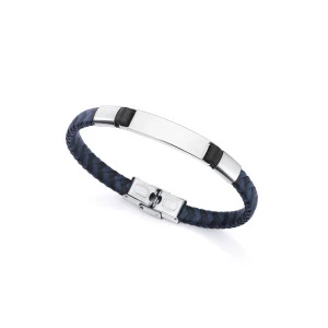 Pulsera Viceroy 14058P01013 piel acero hombre