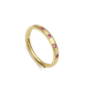 Viceroy anillo 9119A015-39 plata dorada circonitas rosas mujer