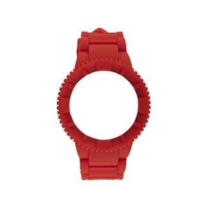 Reloj Watx color correa cowa1002 rojo chili 43 mm
