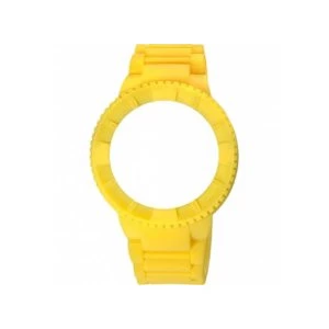 Reloj Watx color correa cowa1059 amarillo 43 mm