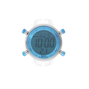 Reloj Watx maquinaria rwa1004 digital azul 43mm