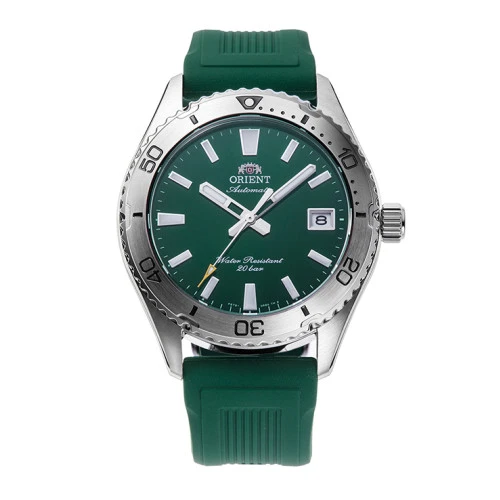 Orient Mako ra-ac0q11e30b caucho verde