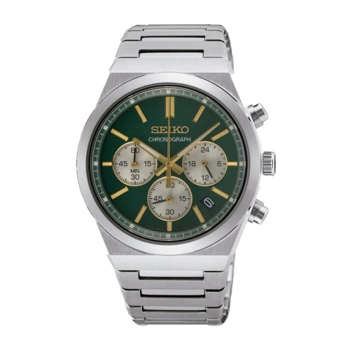 SSB461P1 Essentials Cronógrafo esfera verde 40 mm