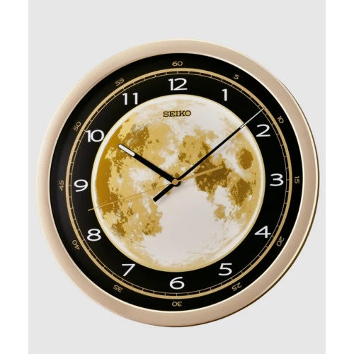 Reloj Seiko pared QXA831G luminoso luna