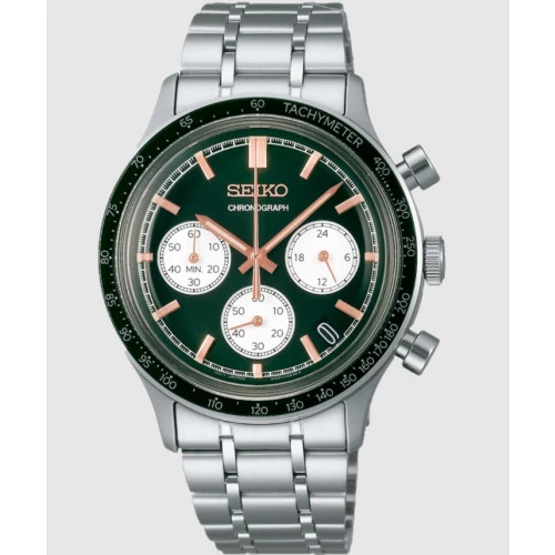 SSB481P1 Neo Sports Cronógrafo esfera verde 40 mm