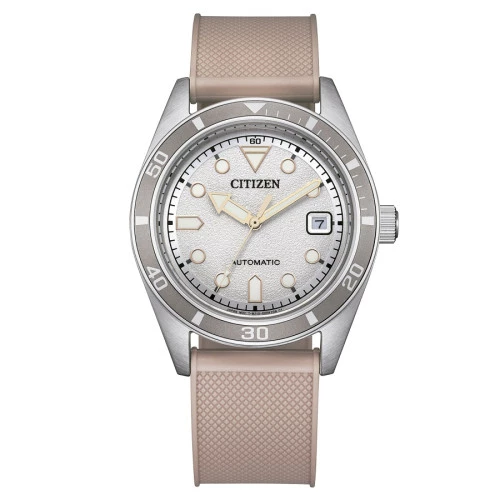 Reloj Citizen NJ0229-07A unisex esfera beige automático