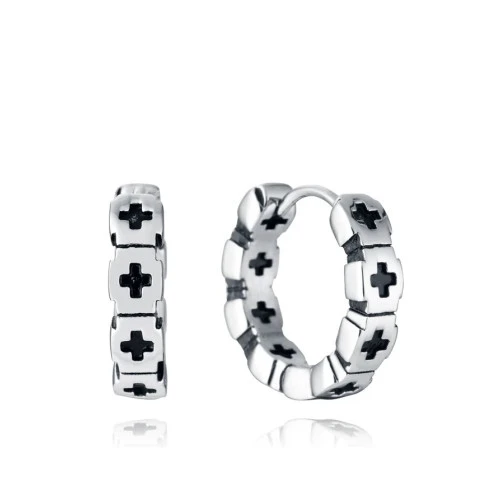 Pendientes Viceroy aro cruces hombre 14335E01000