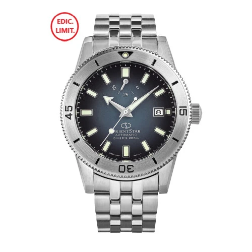 Reloj Orient star RE-AU0503N00B diver azul 1964 limited edition