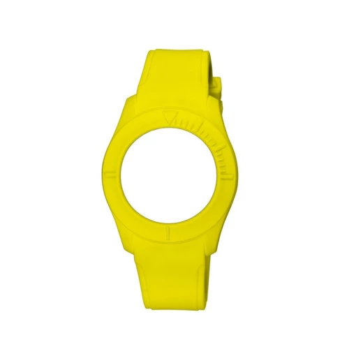 Relojes Watx color correa cowa3562 amarillo 38 mm