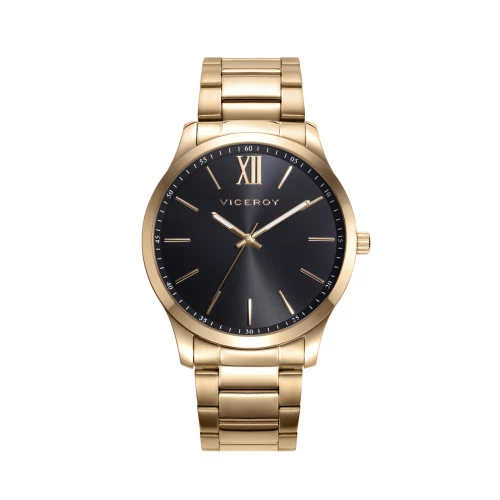 Reloj Viceroy 401185-93 clasico dorado hombre