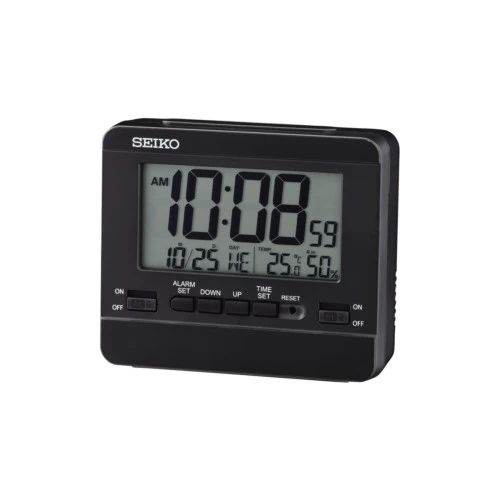 Reloj Seiko despertador qhl086k digital