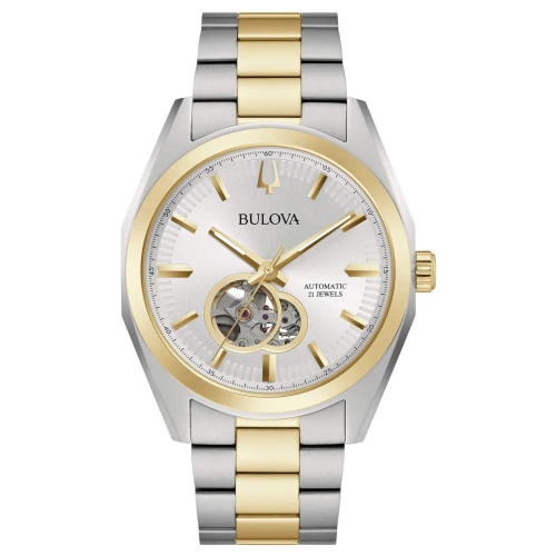 Reloj Bulova 98a284 automatico bicolor hombre
