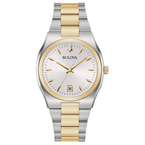 Reloj Bulova 98m132 acero bicolor mujer
