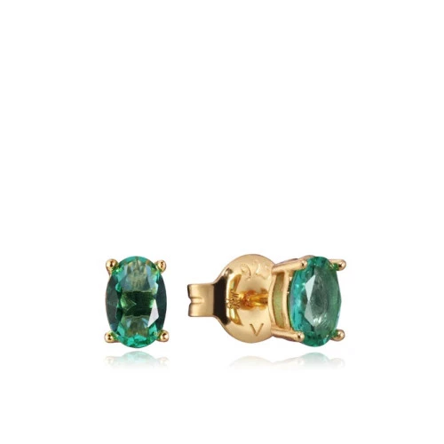 Viceroy pendientes 13129E100-52 piedra verde mujer