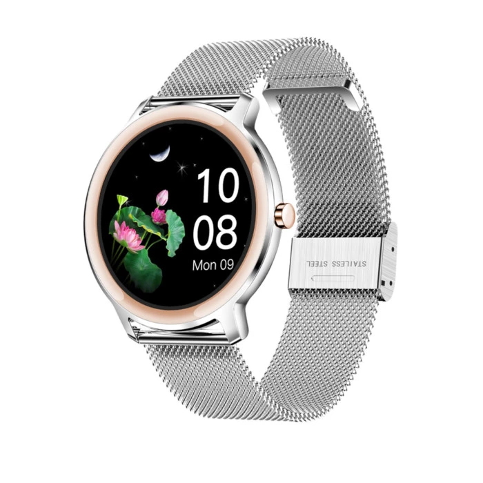 Reloj Inteligente Smartwatch Redondo Bluetooth Hombre Mesh