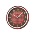 Reloj Seiko pared QHA016R rojo