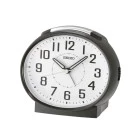 Reloj Seiko despertador QHK059K ovalado negro