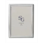 Portafotos marco PLATA 925 ESTRECHO MARTELE 10X15 cm