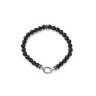 Viceroy pulsera 13256P000-45 plata piedras naturales negras