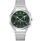 Reloj Bulova Curv 96A338 esfera verde hombre