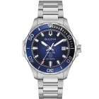 Reloj Bulova Marine Star Automatic 98B466 esfera azul