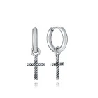 Pendientes Viceroy aro colgante cruz hombre 14337E01000