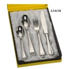 Set cubiertos cuchara cuchillo tenedor cucharilla café acero LU6138
