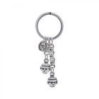 Playmobil llavero juntos cabeza click chico chico