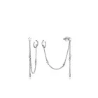 Pendientes de plata con cadena Viceroy 61052e000-08