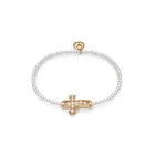 Viceroy pulsera cruz 61042p000-60 joyas plata perlas niña