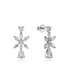 Viceroy pendientes 85020e000-38 plata flor pera mujer