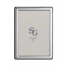 Portafotos marco de plata perlado 15X20 cm