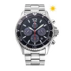 Reloj Orient RA-TX0202B10B crono esfera negra solar