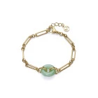 Viceroy pulsera 14080P01012 piedra verde mujer