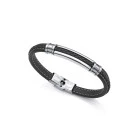 Pulsera Viceroy 14063P01010 piel acero hombre