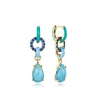 Viceroy pendientes largos 13194E100-99 piedras colores mujer
