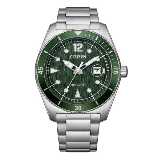Reloj Citizen AW1880-55X esfera verde Marine hombre