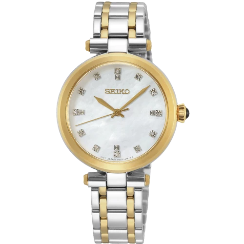 Reloj Seiko srz532p1 bicolor diamantes mujer
